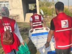 Van Muradiye Görece Mahallesi’nde Havin Acar’a teslim edilen elektrikli medikal yatak