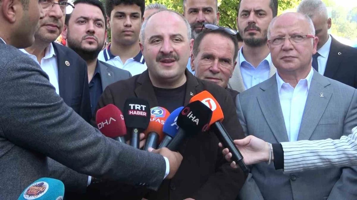 Eski Sanayi ve Teknoloji bakanı ve AK Parti Bursa Milletvekili Mustafa Varank'ın konuşması