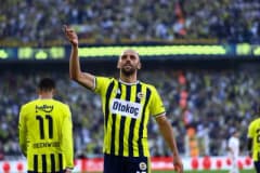 Vedat Muriqi, Fenerbahçe formasıyla Eyüpspor maçında gol sevinci yaşarken