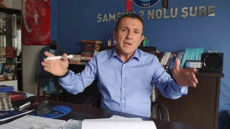 Türk Eğitim-sen Samsun 2 No’lu Şube Başkanı Bünyamin Kamçi