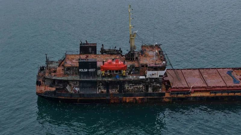 Rusya-ukrayna savaşı nedeniyle Karadeniz’de dron saldırılarının hedefi olan ticari gemilerden biri daha Trabzon açıkları
