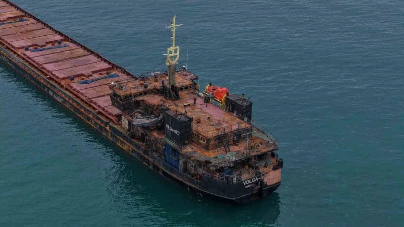 Rusya-ukrayna savaşı nedeniyle Karadeniz’de dron saldırılarının hedefi olan ticari gemilerden biri daha Trabzon açıkları