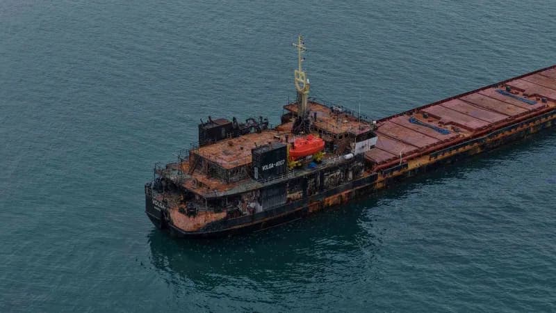 Rusya-ukrayna savaşı nedeniyle Karadeniz’de dron saldırılarının hedefi olan ticari gemilerden biri daha Trabzon açıkları