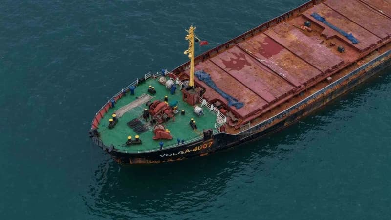 Rusya-ukrayna savaşı nedeniyle Karadeniz’de dron saldırılarının hedefi olan ticari gemilerden biri daha Trabzon açıkları