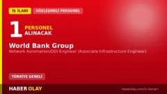 World Bank Group Network Automation/DDI Engineer pozisyonu için personel alımı ilanı