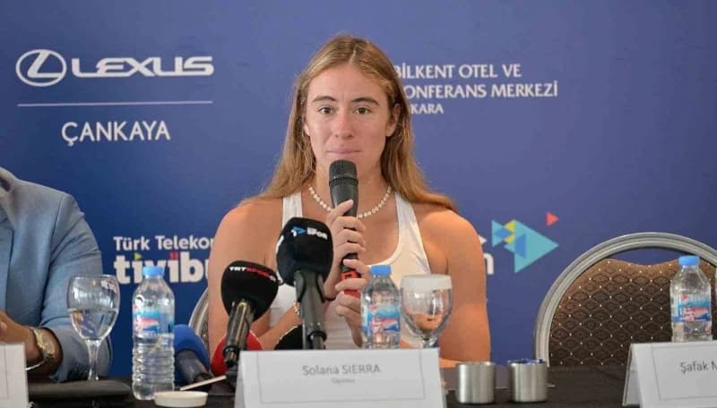 Ankara'da ilk kez Kadınlar Tenis Birliği (WTA 125) seviyesinde Türk Telekom Ankara Open açılış toplantısı düzenlendi.