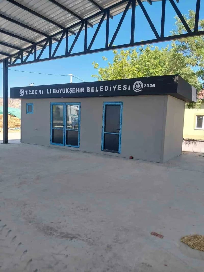 Çivril Yassıhöyük’te düğün salonuna yeni destek