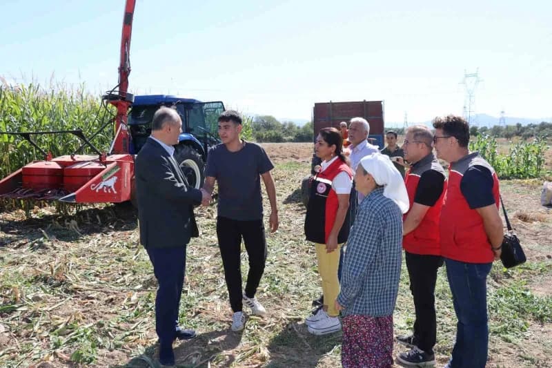 Muğla’nın Yatağan ilçesinde tarımsal üretime dikkat çekmek ve üreticilerin emeğini taçlandırmak amacıyla Hasat Şenliği g