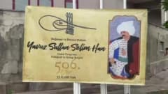 Tekirdağ Muratlı'da Yavuz Sultan Selim Han anma töreninde mehteran takımı gösterisi