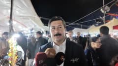 Bursa Yenişehir’de Osmanlı geleneğiyle düzenlenen renkli panayır alanından görüntü