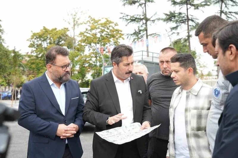 Yenişehir Belediyesi ekipleri ilçe genelinde ulaşım altyapısı çalışmalarını sürdürüyor