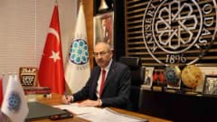 KTO Başkanı Ömer Gülsoy basın açıklaması yaparken