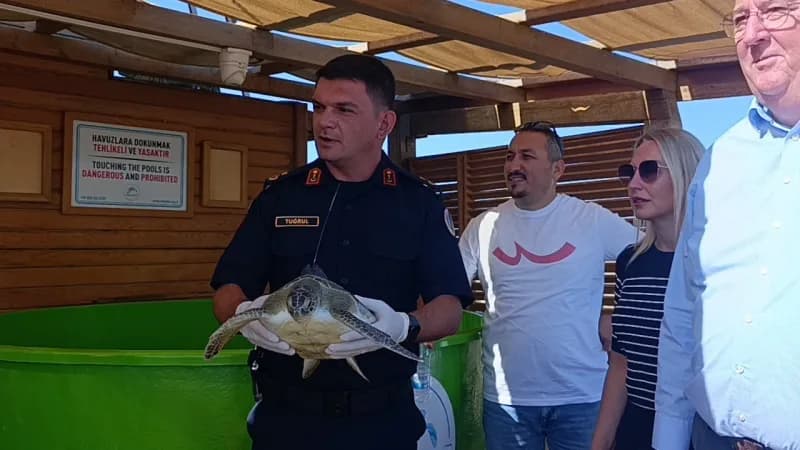İlçe Jandarma Komutanı Jandarma Binbaşı Cihan Tuğrul ise öğrencilere Jandarma Teşkilatının görevleri ve bölgede yürütüle