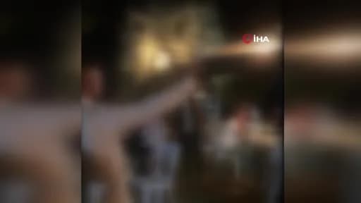 Aksaray'da düğünde havaya ateş açılması sonucu yorgun mermiyle yaralanan kadın ve tutuklanan kişiler