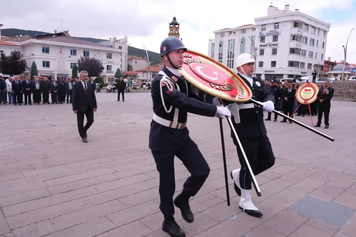 Yozgat’ta, 19 Eylül Gaziler Günü ve mustafa kemal Atatürk’e ‘gazilik’ unvanı ile ‘mareşallik’ rütbesinin verilişinin yıl