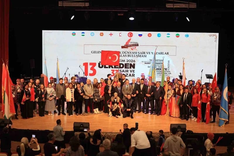 13 ülkeden 33 şairle Talas’ta şiir şöleni