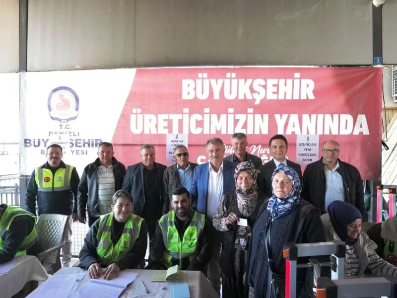 Denizli Büyükşehir Belediyesinin artan Yem maliyetlerine karşı üreticiyi desteklemek ve üretimi güçl