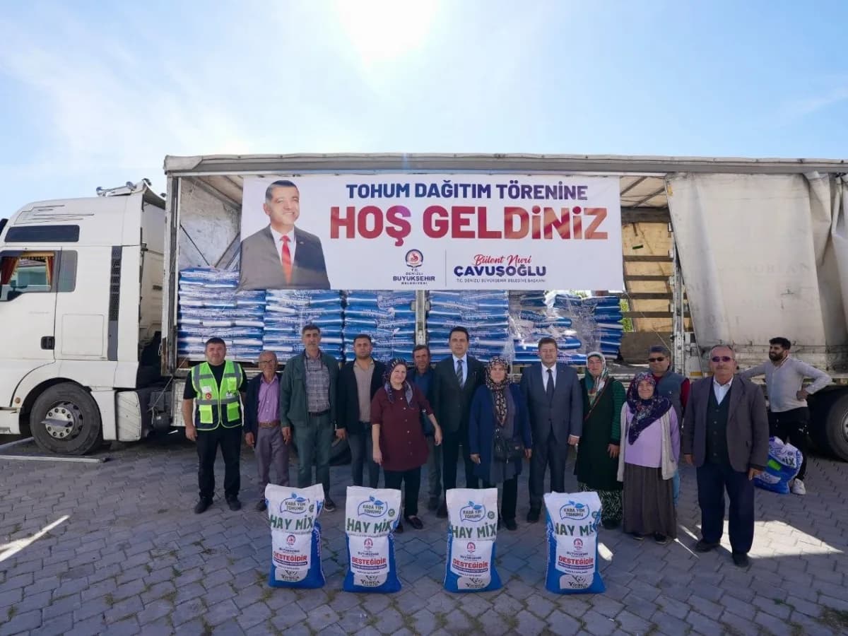 Denizli Büyükşehir Belediyesinin artan Yem maliyetlerine karşı üreticiyi desteklemek ve üretimi güçl