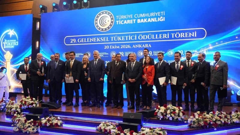 Ticaret Bakanlığı'nca düzenlenen 29. Geleneksel Tüketici Ödülleri ile Türkiye Geneli Ortaokullar Arası Resim Yarışması Ö