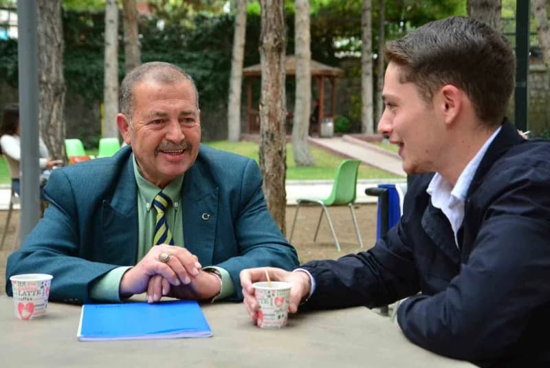 Vahap Akyol ve oğlu