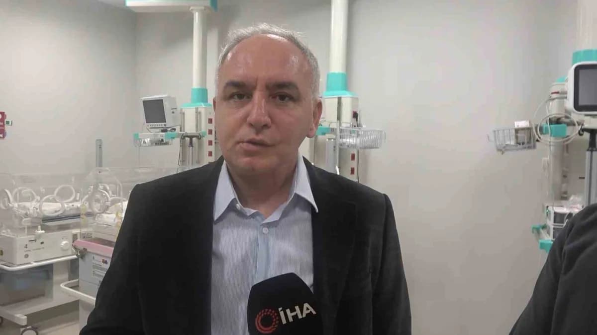 Yalova Eğitim ve Araştırma Hastanesi Neonatoloji Uzmanı Dr. Serhat Özkan açıklamalarda bulundu