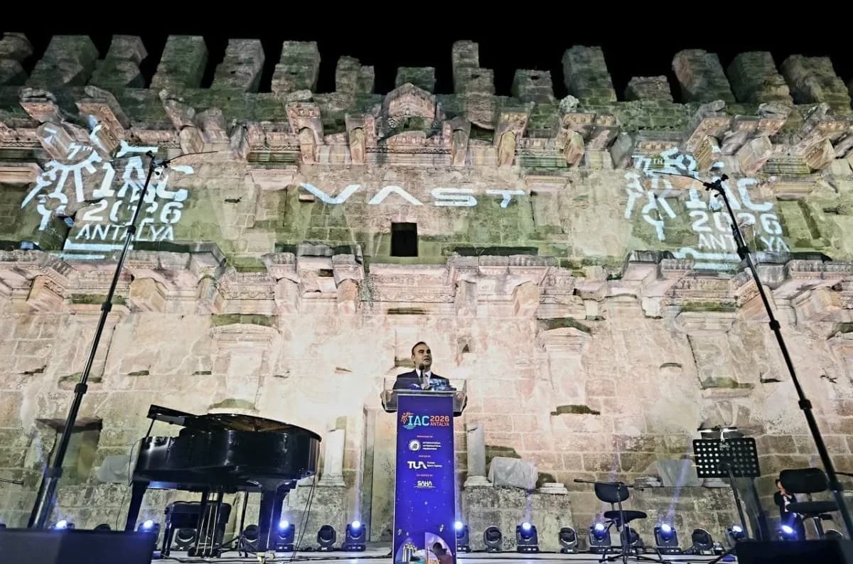 Sanayi ve Teknoloji Bakanı Mehmet Fatih Kacır, 77. Uluslararası Uzay Kongresi (IAC 2026) ile ilgili "Geride bıraktığımız