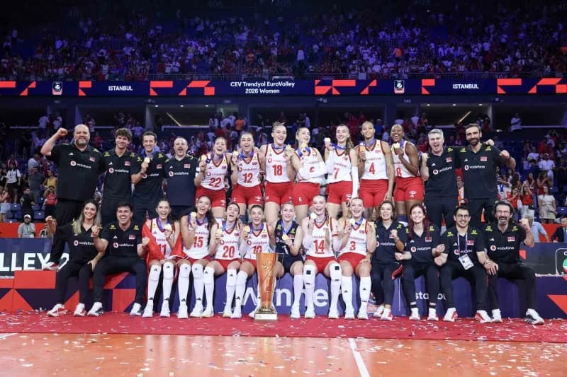 A Milli Kadın Voleybol Takımı 2027 Kadınlar Voleybol Dünya Kupası için hazırlanıyor