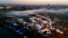 Adana Lezzet Festivali’nde kebap dumanı gökyüzünü kaplarken uzun kuyruklar oluştu