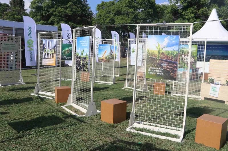 Adana’da düzenlenen 10. Uluslararası Adana Lezzet Festivali’nde, Sunar NP’nin mısır nişastası bazlı biyopolimerlerinden