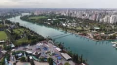 Adana Lezzet Festivali için hazırlanan stantlar ve dolu oteller