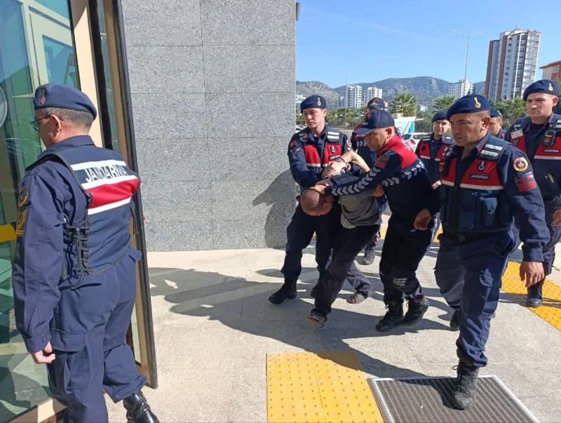 Cinayet şüphelisi Ganber fidan(42) yakalandı.