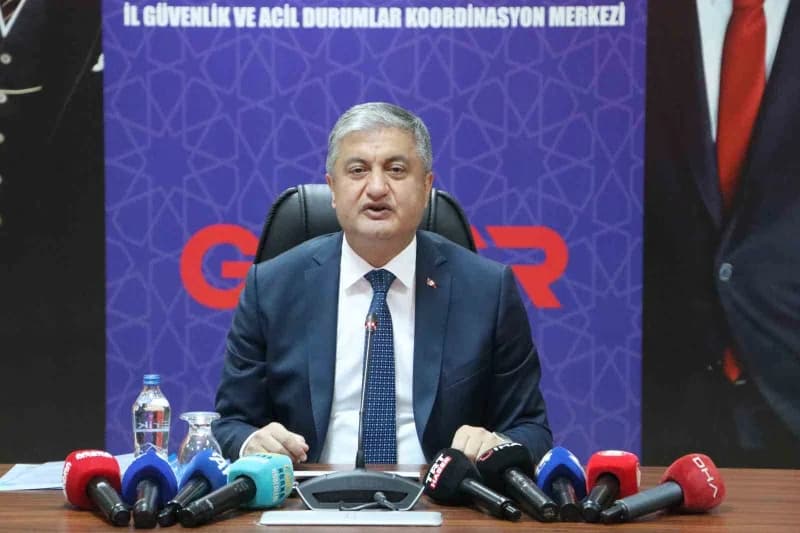 Adana Valisi Mustafa Yavuz, İl Güvenlik, Asayiş Değerlendirme ve Koordinasyon Toplantısı'nda konuştu