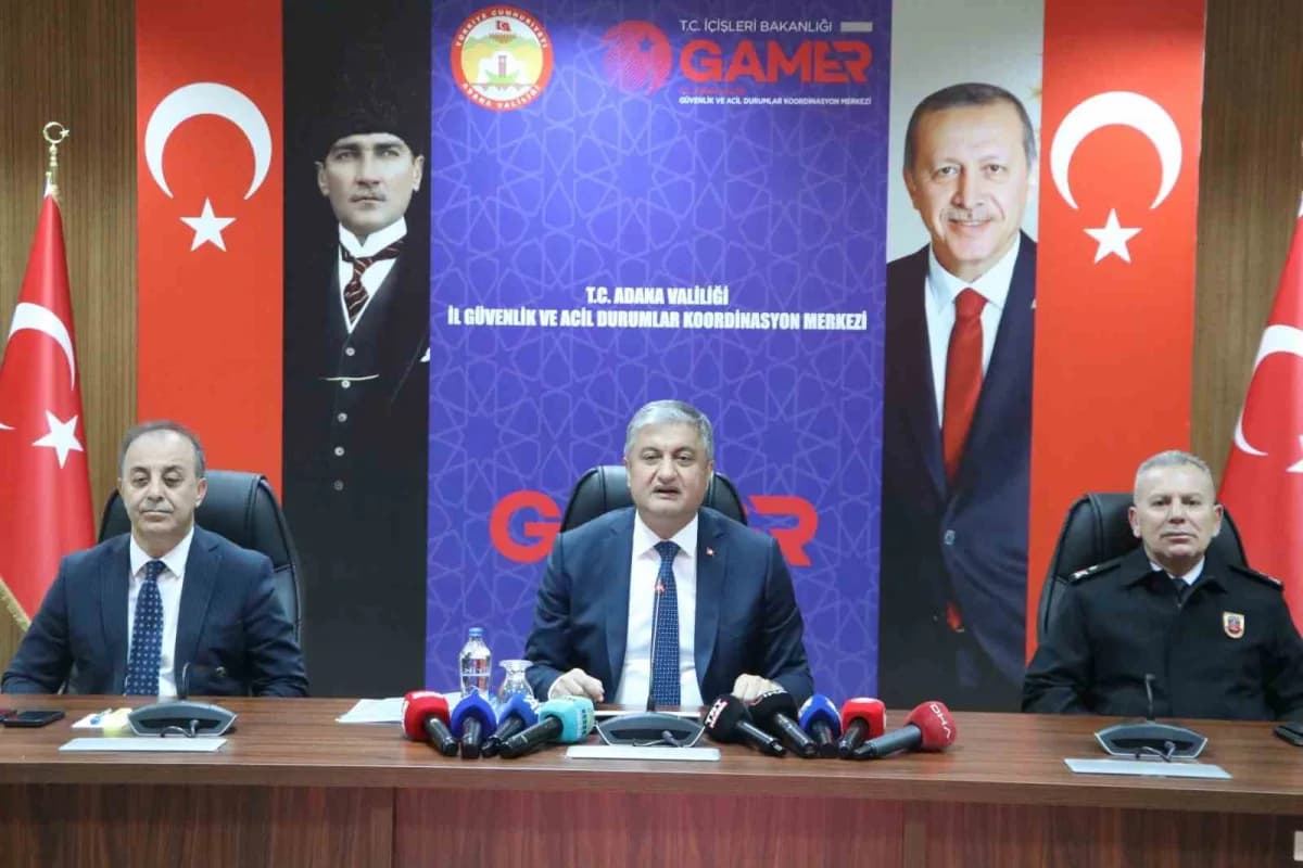 Adana’da suç oranı geçen yıla göre yüzde 9,4 azaldı