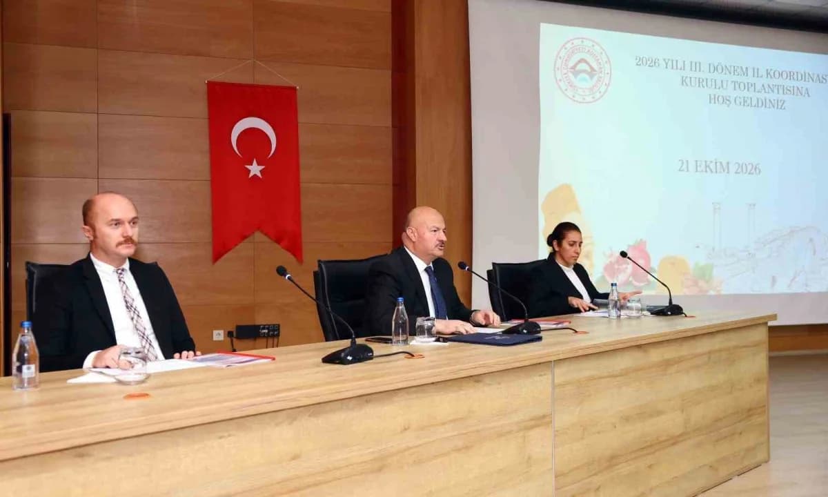 Adıyaman’da 2026 yılı dördüncü il koordinasyon kurulu toplantısı, Vali Abdullah Küçük başkanlığında