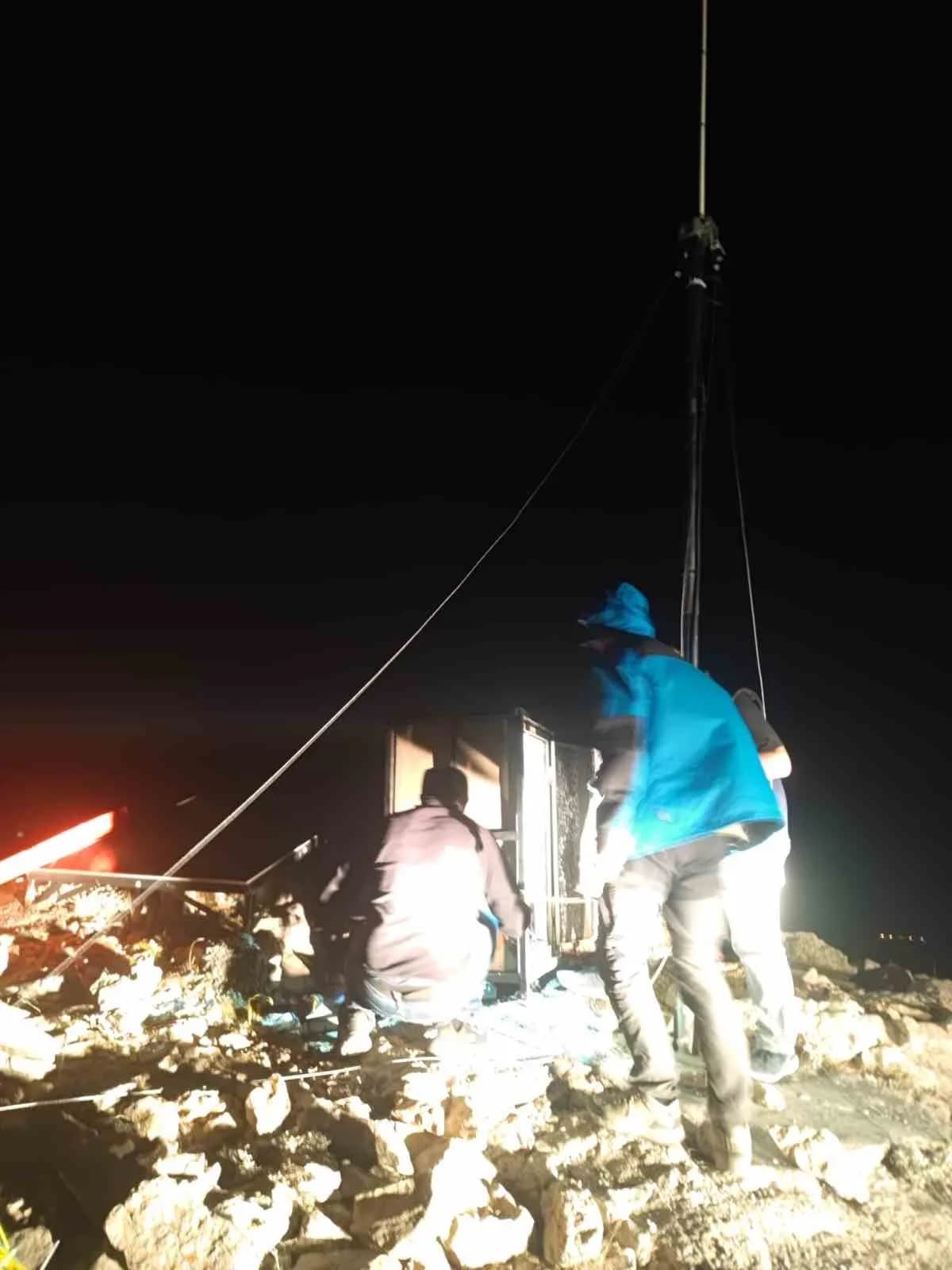 Türkiye Radyo Amatörleri Cemiyeti (TRAC) tarafından Adıyaman’daki amatör telsiz altyapısının güçlendirilmesi ve afetlerd
