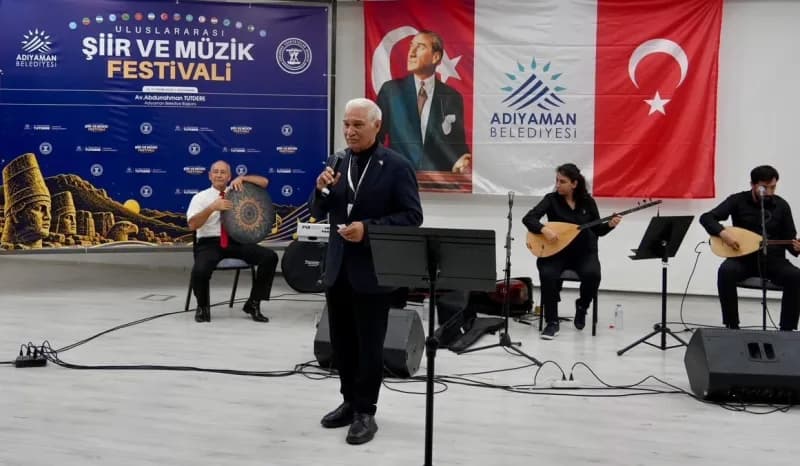 Adıyaman’da uluslararası şiir ve müzik festivali düzenlendi
