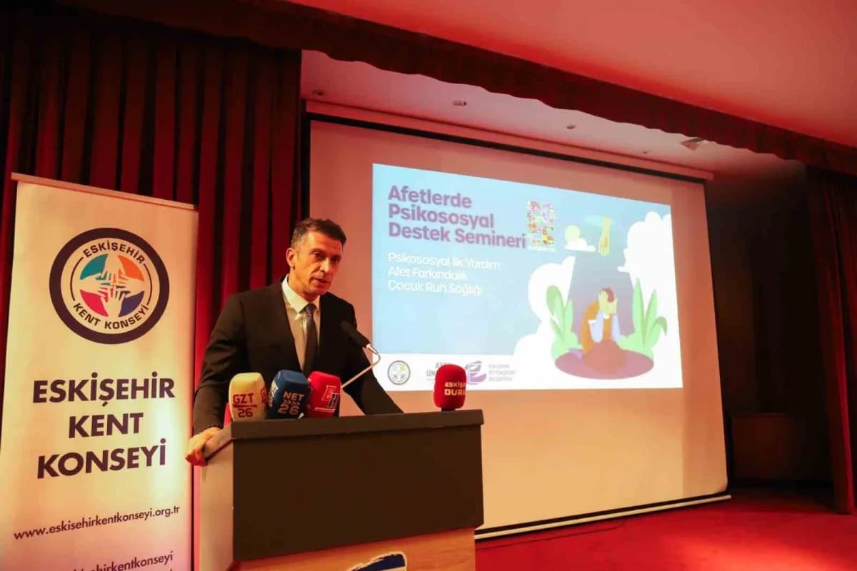 Eskişehir Büyükşehir Belediyesi, afetlere karşı toplumsal farkındalığın arttırılması ve Afet sonrasında bireylerin ruhsa