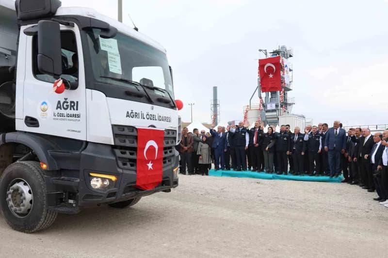 Ağrı’da altyapı ve sanayiye yönelik dev yatırımlar hizmete alındı