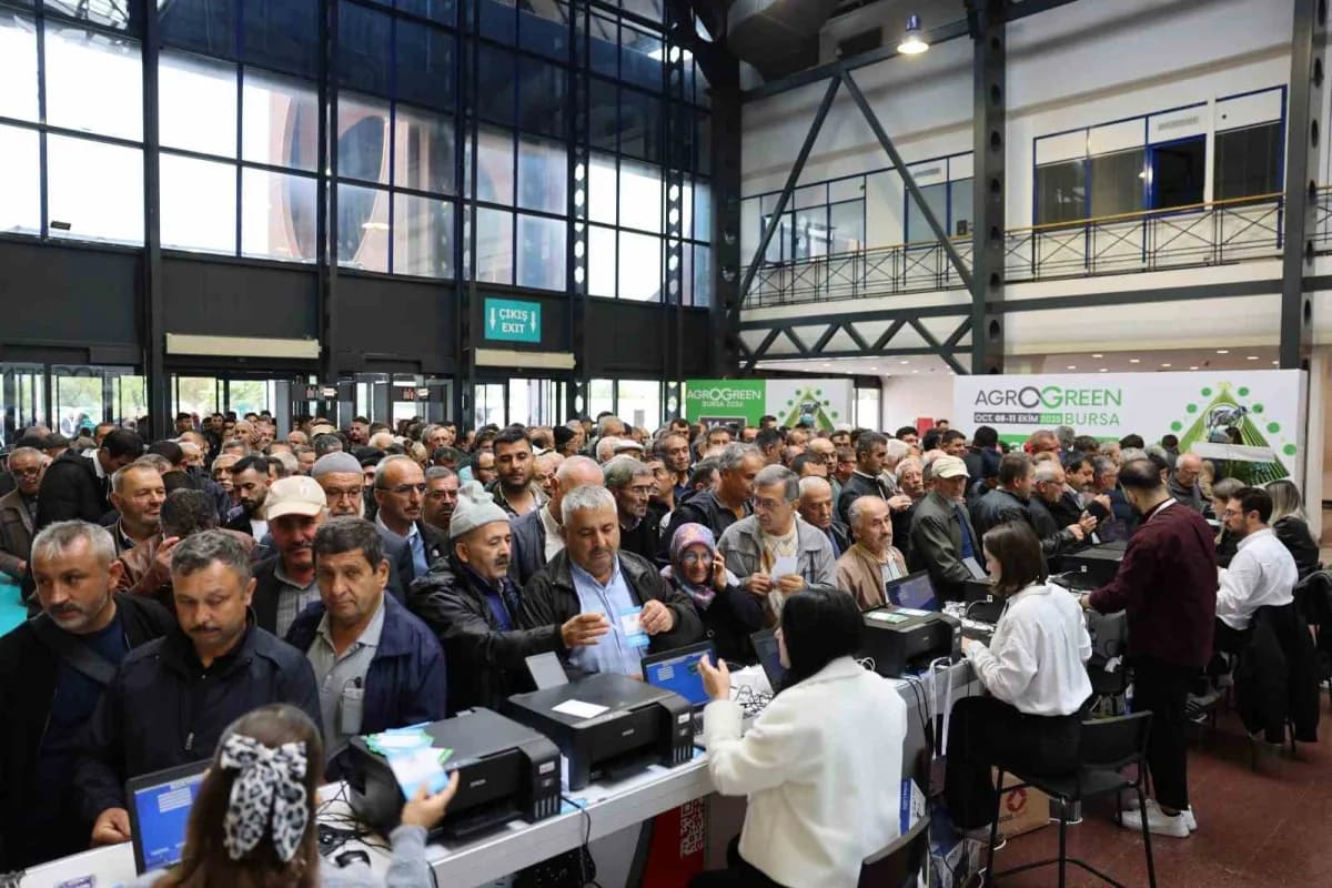 Bursa Uluslararası Fuar ve Kongre Merkezi'nde 14-17 Ekim'de düzenlenecek AgroGreen Bursa 2. Tarım ve Hayvancılık Fuarı,