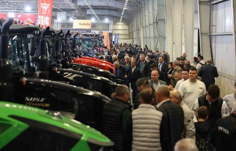 Bursa Uluslararası Fuar ve Kongre Merkezi'nde 14-17 Ekim'de düzenlenecek AgroGreen Bursa 2. Tarım ve Hayvancılık Fuarı,
