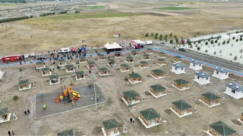 Ağrı'da piknik ve dinlenme alanları, türkü evi, gölet, yürüyüş ve bisiklet yollarını bünyesinde barındıran Ahmed-i Hani