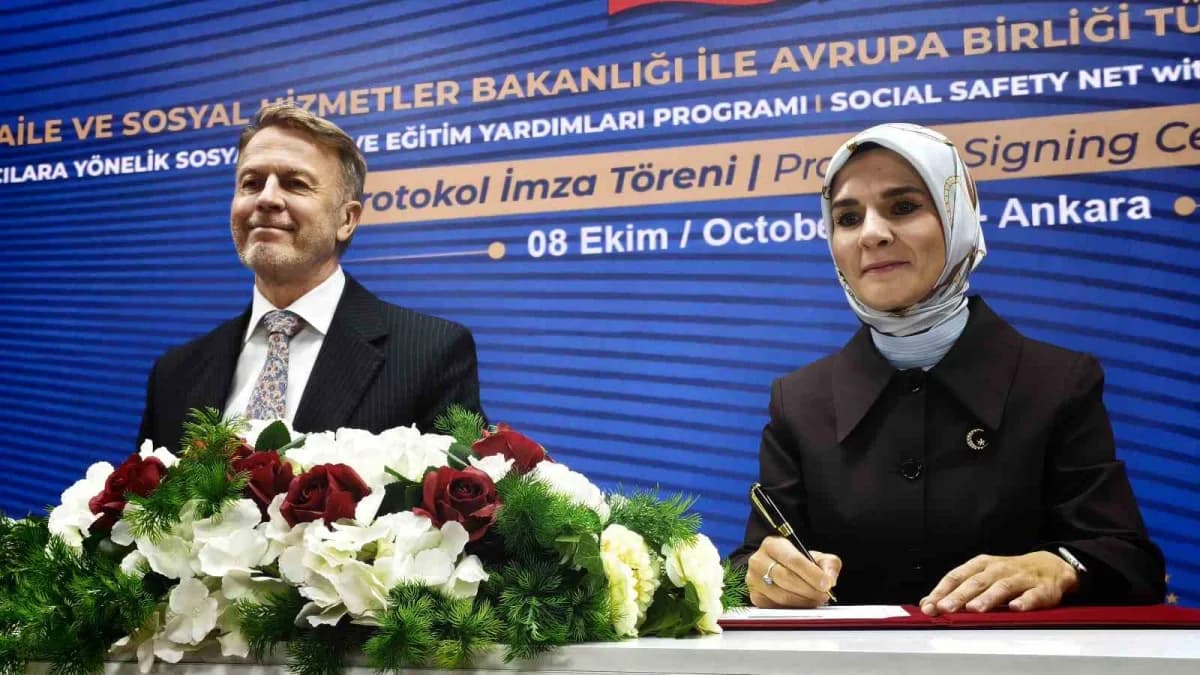 Aile ve Sosyal Hizmetler Bakanlığı ile Avrupa Birliği Türkiye Delegasyonu arasında yabancılara Yönelik Sosyal Uyum ve Eğ