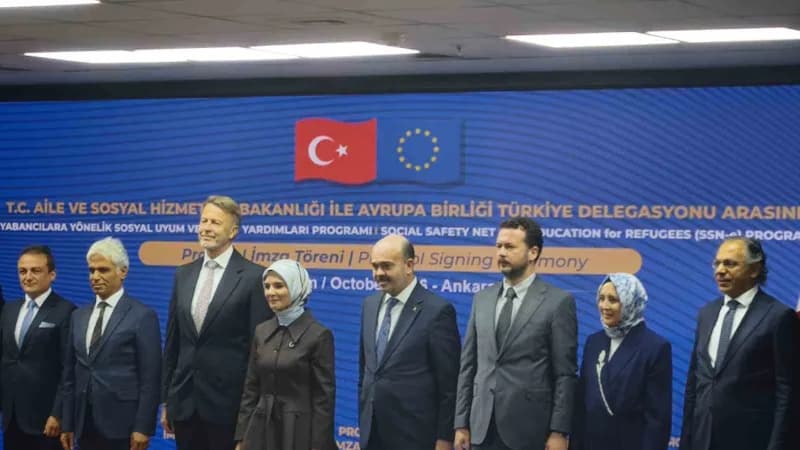 Aile ve Sosyal Hizmetler Bakanlığı ile Avrupa Birliği Türkiye Delegasyonu arasında yabancılara Yönelik Sosyal Uyum ve Eğ