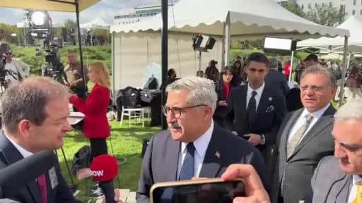 Ak Parti Genel Başkan Yardımcısı Hüseyin Yayman TBMM'de açıklama yapıyor
