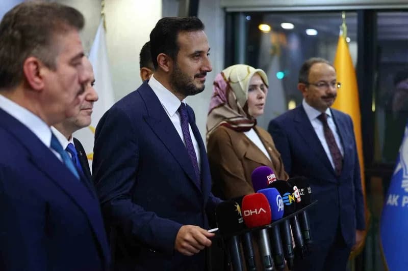 AK Parti İstanbul İl Başkanı Abdullah Özdemir, Eyüpsultan Belediye Başkanvekilliği seçimleri sonrası açıklama yapıyor