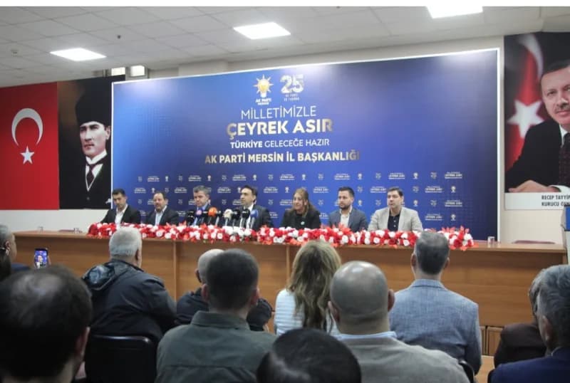 AK Parti Mersin İl Başkanı Adem Aldemir, partinin kuruluşundan bugüne kadar teşkilatlarda görev alan