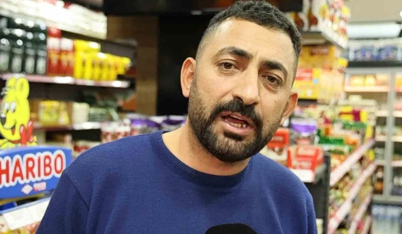 Market sahibi Ümit Ok yaşanan olayı anlattı.