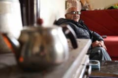 Aksaray Gözlükuyu köyünde 11 yıldır yalnız yaşayan 72 yaşındaki Selami Salman'ın evi ve çevresi