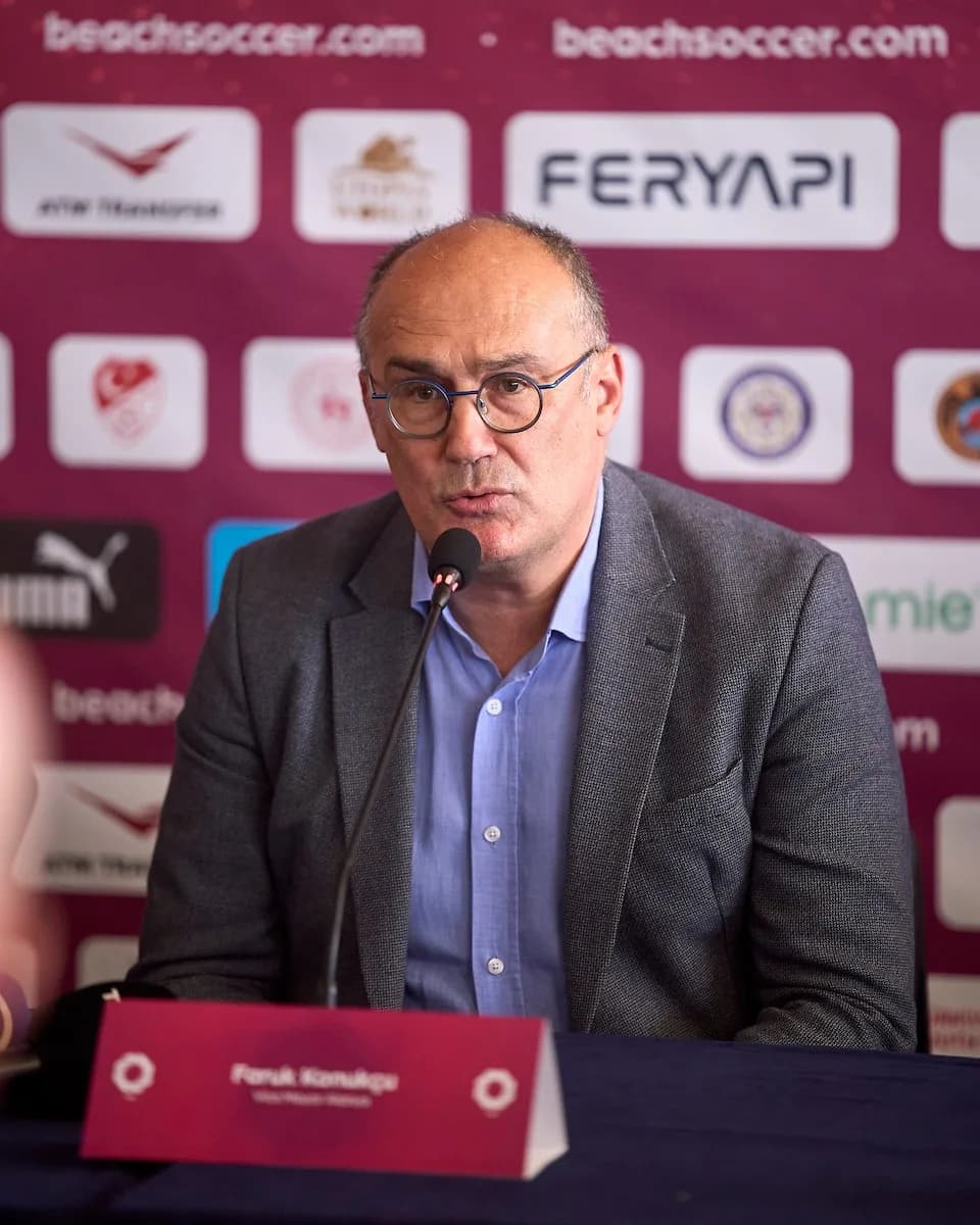 Alanya Belediyespor Kulüp Başkanı Faruk Konukçu