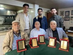 Alaşehir’de 55 yıllık kahveciye ahilik plaketi